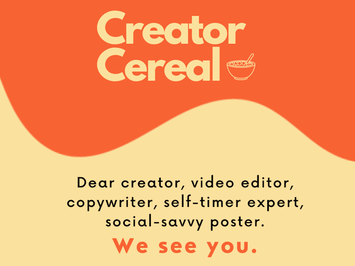 Cover image for Newsletter designer + coordinator | UGC Weekly + Creator Cereal