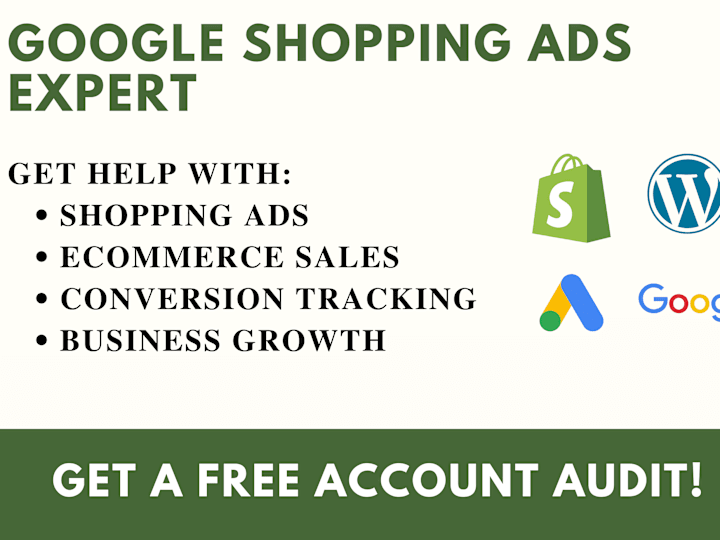 Cover image for Google Ads Expert For Ecommerce Clients