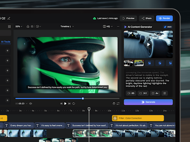Cover image for Video AI Tool Dashboard