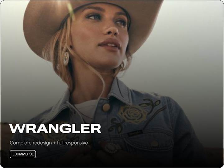 Cover image for Wrangler - Redesign and UX