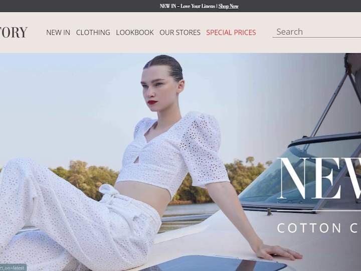 Cover image for Cover Story - e-commerce website development