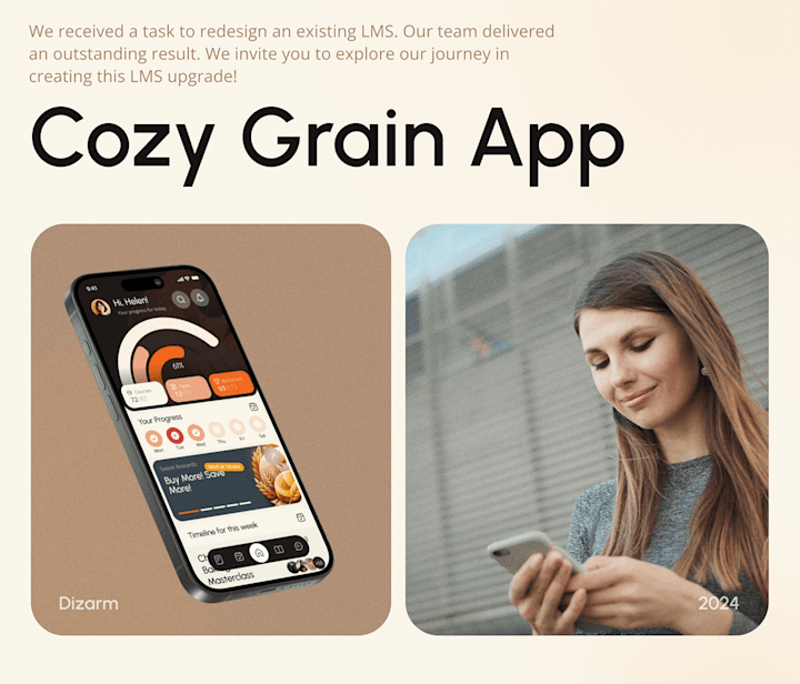 Cover image for LMS SYSTEM | MOBILE APP | IOS APP DESIGN FOR ENTERPRISE