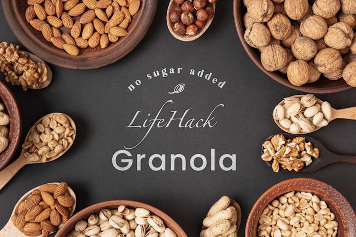 Cover image for Granola Nuts - Packaging Design