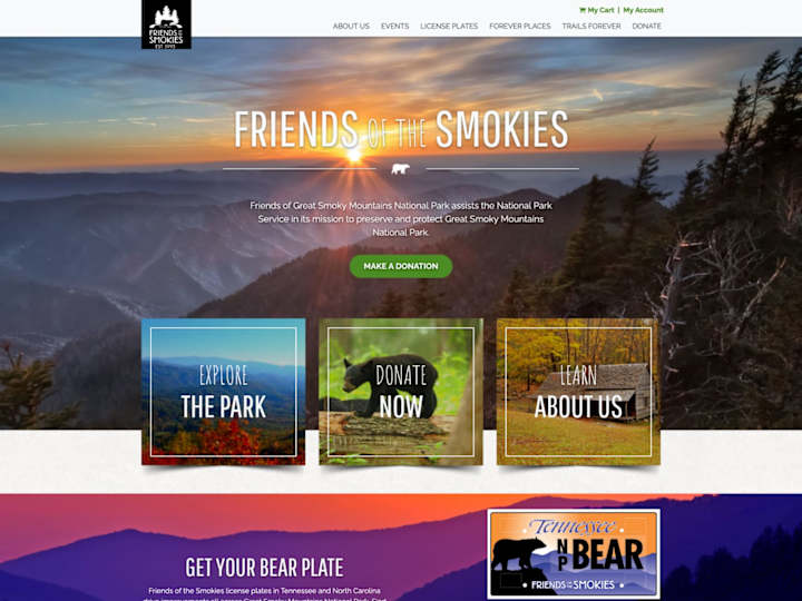 Cover image for Friends of the Smokies
