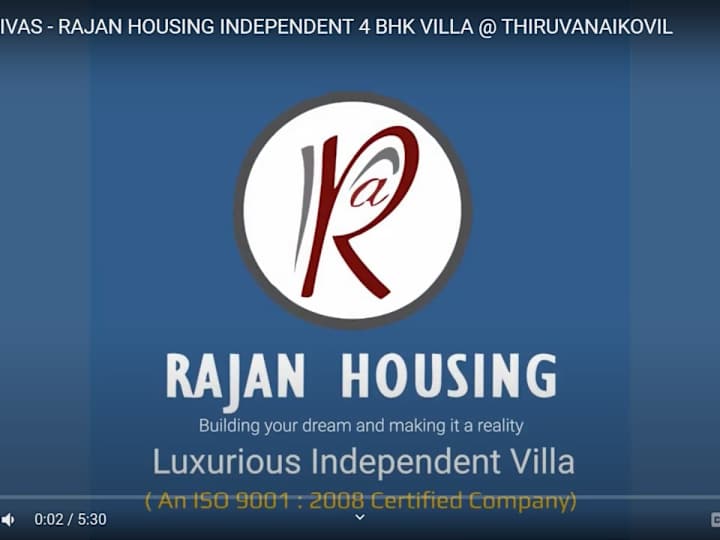 Cover image for SRI LAKSHMI NIVAS - For Sale  - 4 BHK Independent Villa - Thiru…