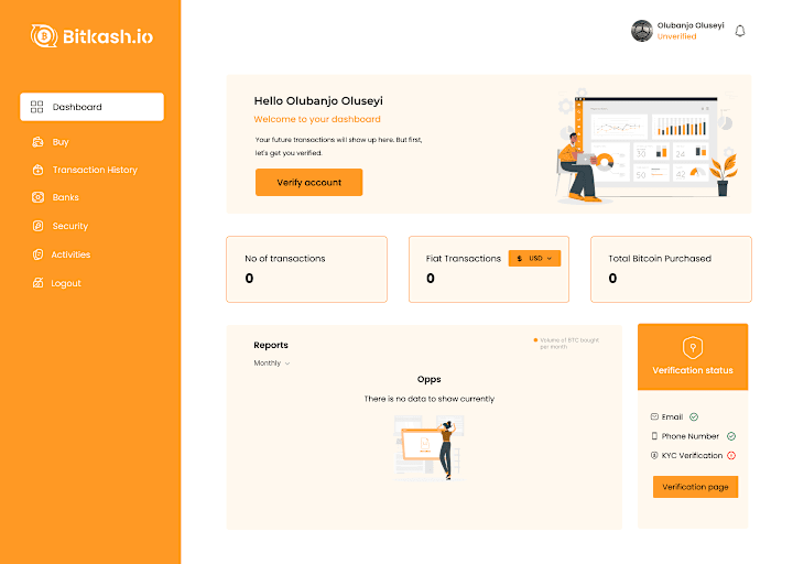 Cover image for Crypto Payment Solution Design for Bitkash