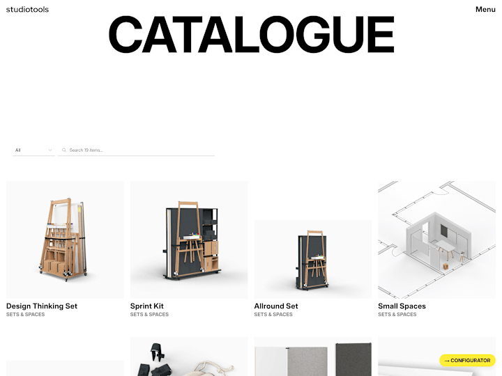Cover image for Product Catalogue Framer Website Development