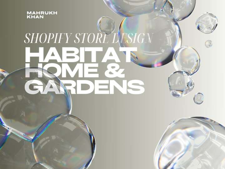 Cover image for Clean Layout Interactive Design for Habitat Home & Garden