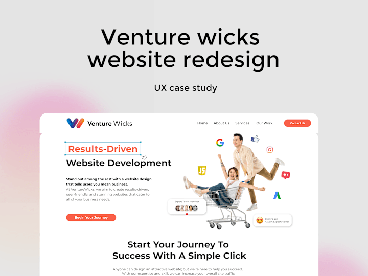 Cover image for Website UI/UX Design