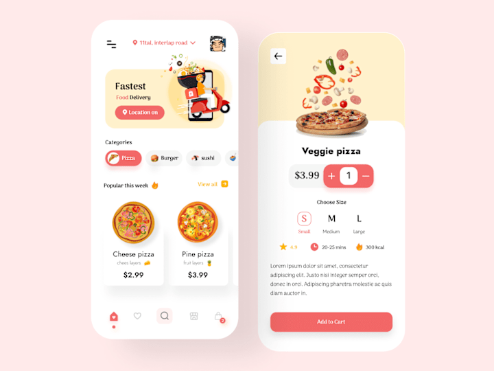 Cover image for Food Delivery Mobile App