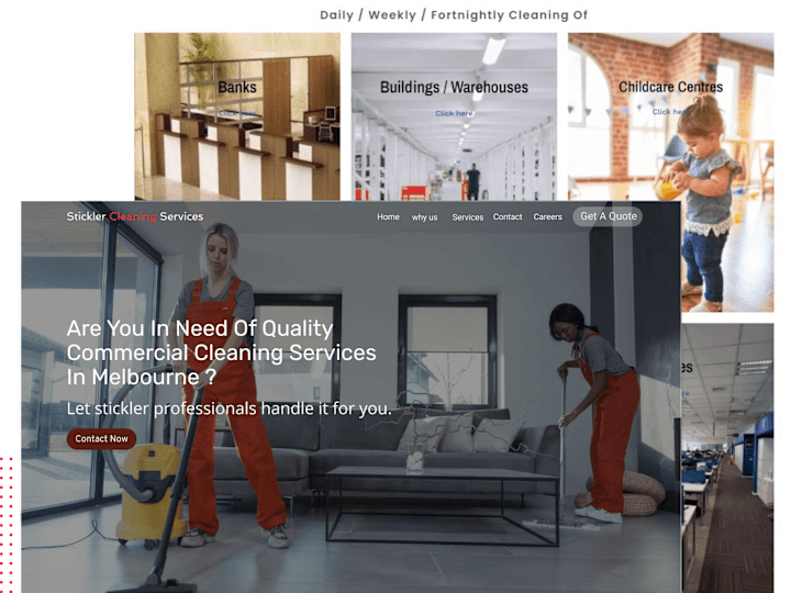 Cover image for Stickler Cleaning Services Melbourne