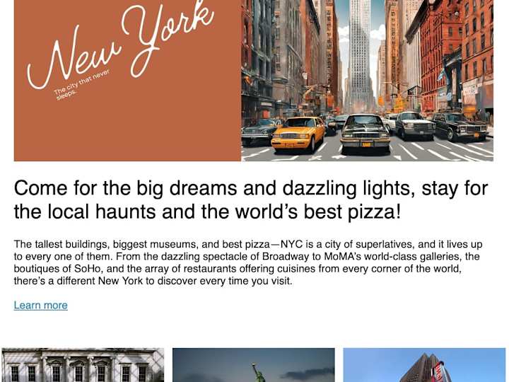 Cover image for Newsletter Email Template