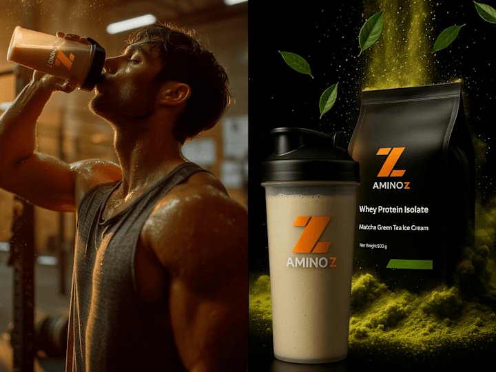 Cover image for Amino-Z Matcha WPI • Product Reveal Reel