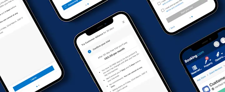 Cover image for Redesign of Trial and Purchase Flows in the Booking.com AppStore