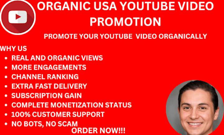 Cover image for Organic YouTube Channel Promotion