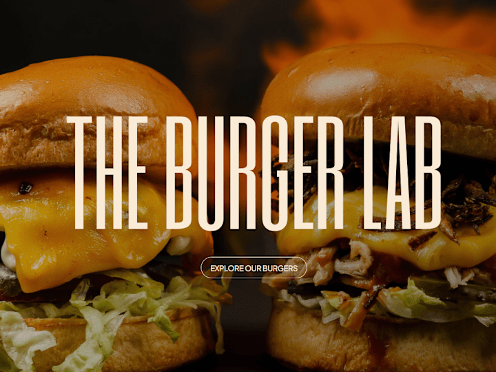 Cover image for The Burger Lab : Website Development