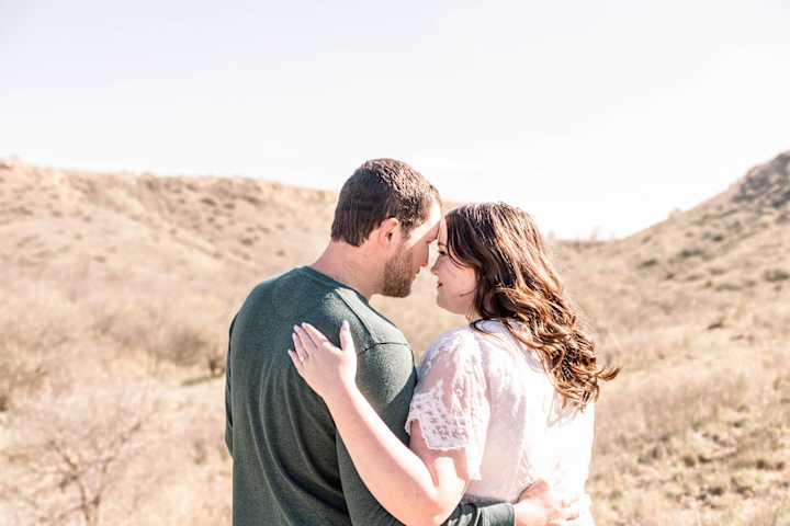 Cover image for Sweetheart Engagement Session In Texas - Popped Blog