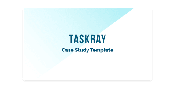 Cover image for Case Study Deck for Project Management Platform