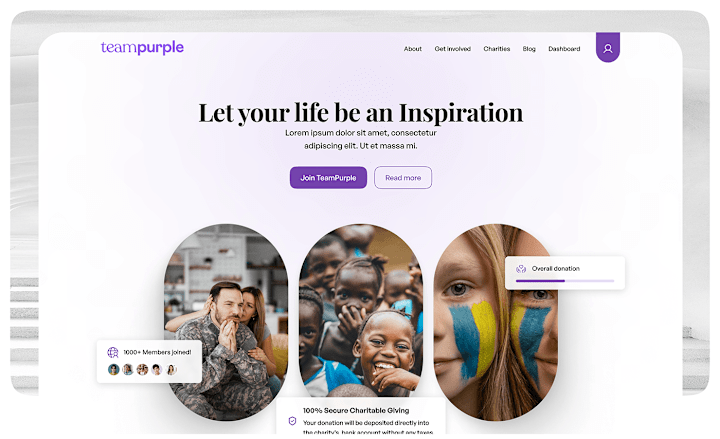 Cover image for TeamPurple - Let your life be an inspiration💜