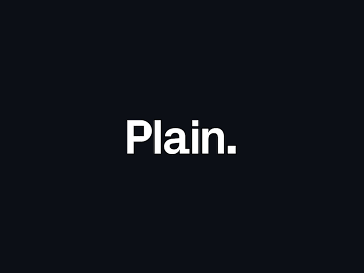 Cover image for Plain.
