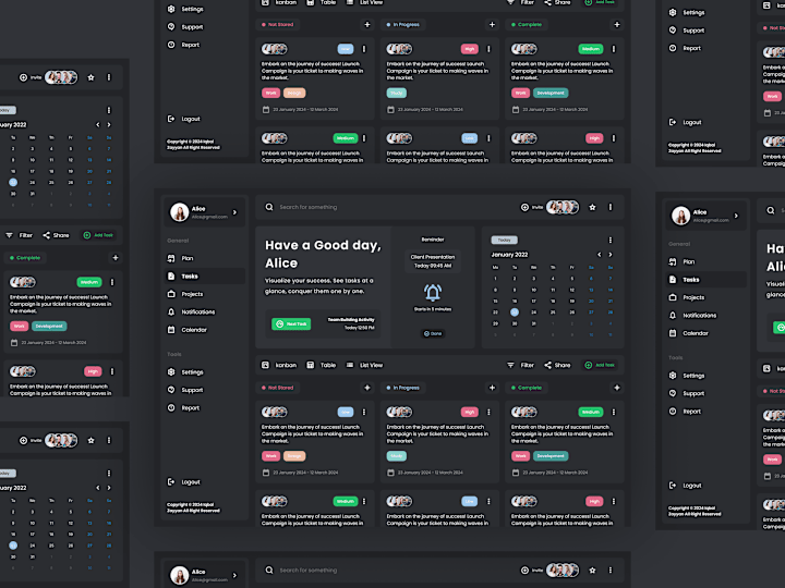 Cover image for Task Managament Dashboard