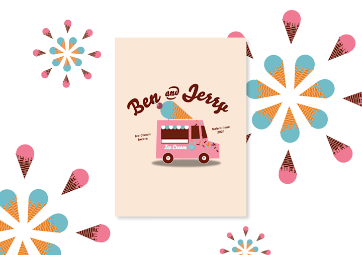 Cover image for Ben & Jerry Lyric Video on Behance