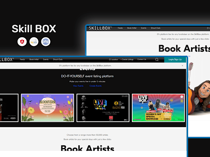 Cover image for SkillBox – The Art Social Network