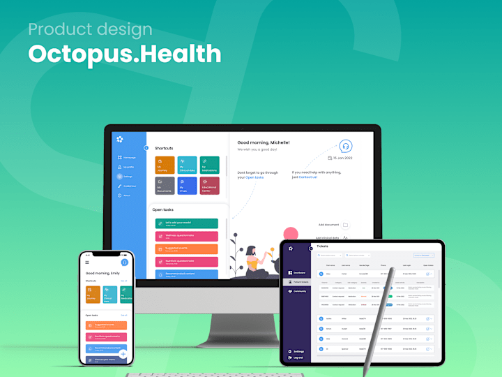 Cover image for Octopus.Health platforms design