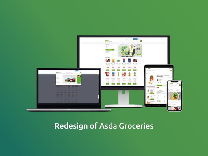 Cover image for 
Redesign of Asda Groceries