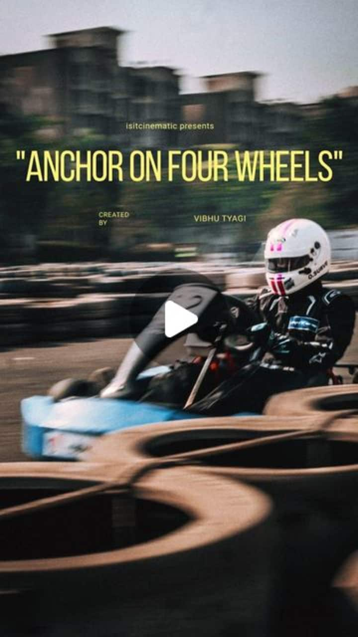 Cover image for Instagram AD for a Racing Team - "Anchor on Four Wheels."