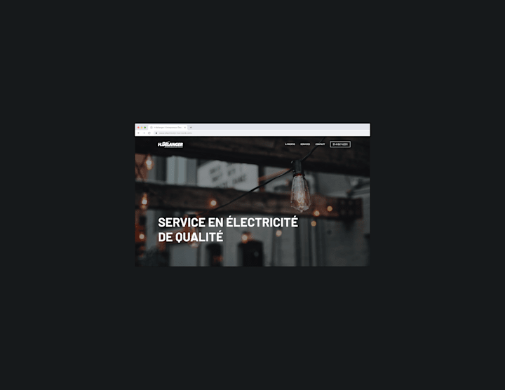 Cover image for H.Bélanger - Design & Development of a Website