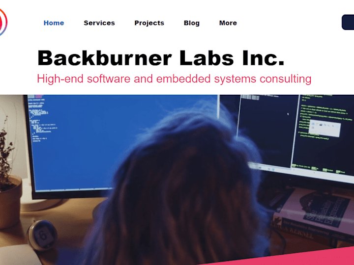 Cover image for Software Systems Consulting | Backburner Labs Inc. | St. Paul, …