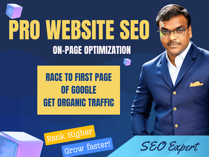 Cover image for Website On-Page SEO for max organic traffic- Target first page