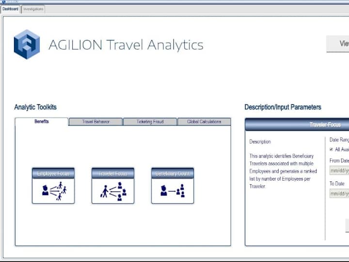 Cover image for Agilion - Angular Web Application -  Data Analytics -  Travel kI