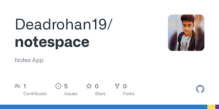 Cover image for Deadrohan19/notespace