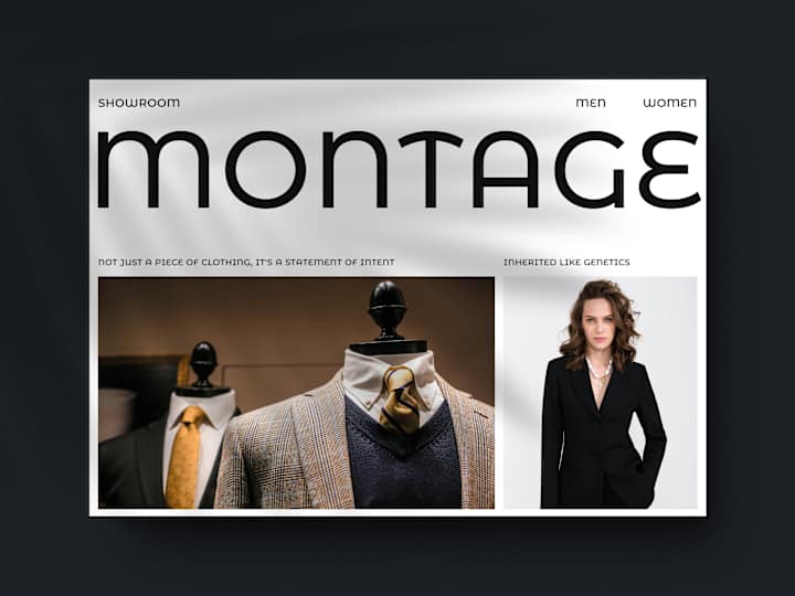 Cover image for Montage – Suit Fashion Brand