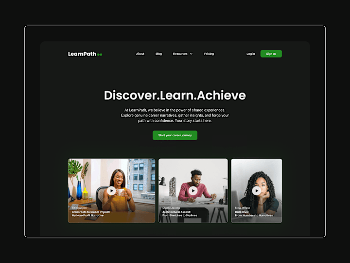 Cover image for LearnPath - Website Design