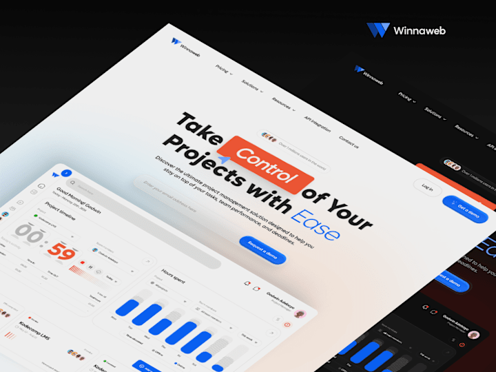 Cover image for A SAAS WEBSITE - Project management