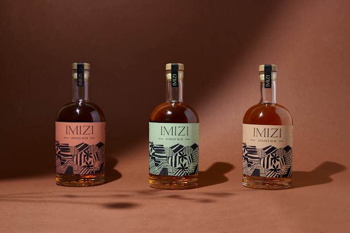 Cover image for Imizi Rum - Brand Identity & packaging design