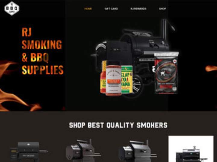 Cover image for BBQ Grills Ecommerce Website