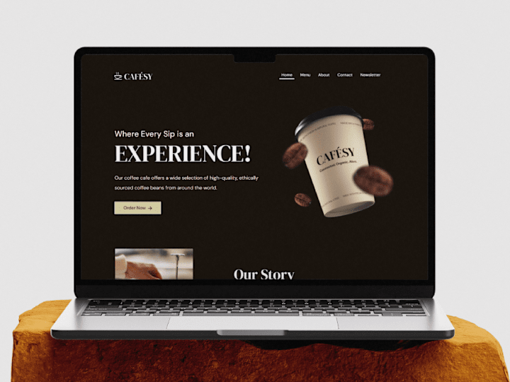 Cover image for Responsive Business Website - Cafesy