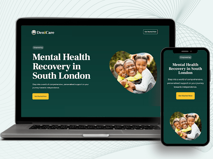 Cover image for Website Design & Dev For Mental Health, Supported Living Startup