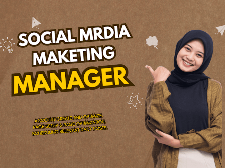 Cover image for I will professionally manage and grow your social media