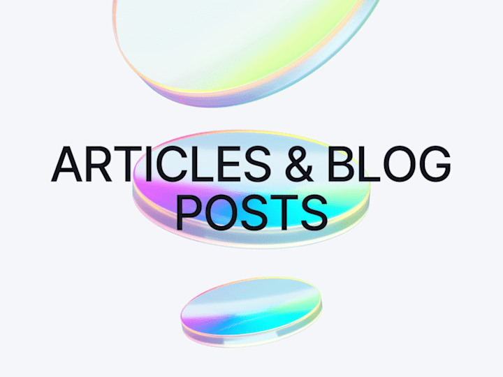 Cover image for Compelling and engaging articles and blog posts 