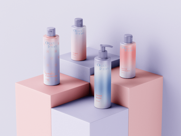 Cover image for Opalene Skincare Brand Identity Design