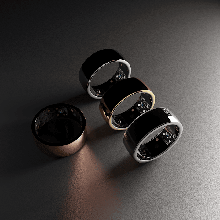Cover image for CONNECT RING | PRODUCT RENDERS. on Behance