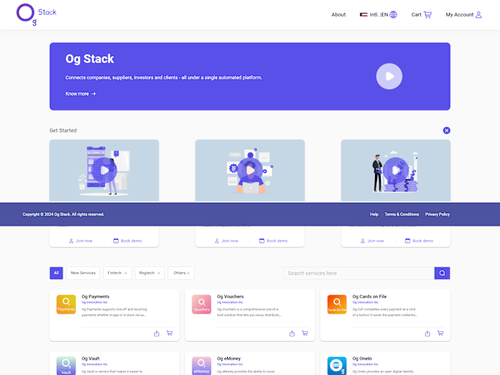 Cover image for OG STACK - SERVICES