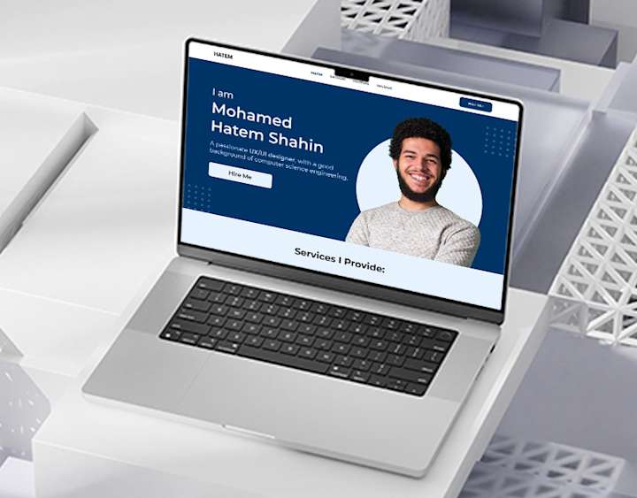 Cover image for Personal Portfolio Landing Page | UI Design