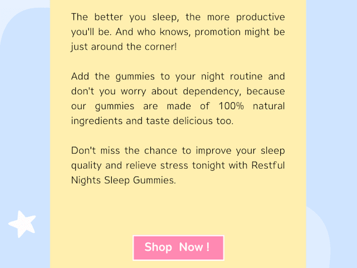 Cover image for Promotional Email