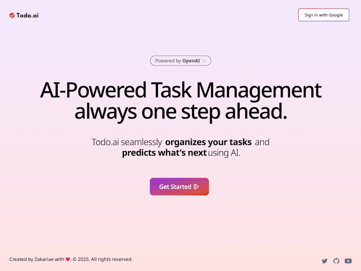 Cover image for AI-Todo: Smart Task Management System